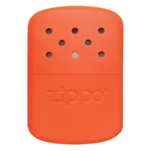 12-Hour Blaze Orange Refillable Hand Warmer