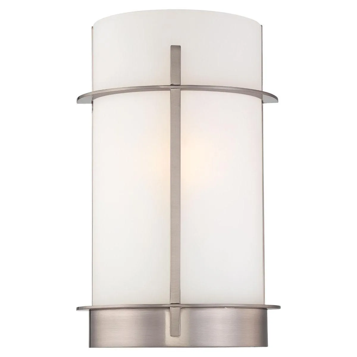 12 in. Wall Light Brushed Nickel finish