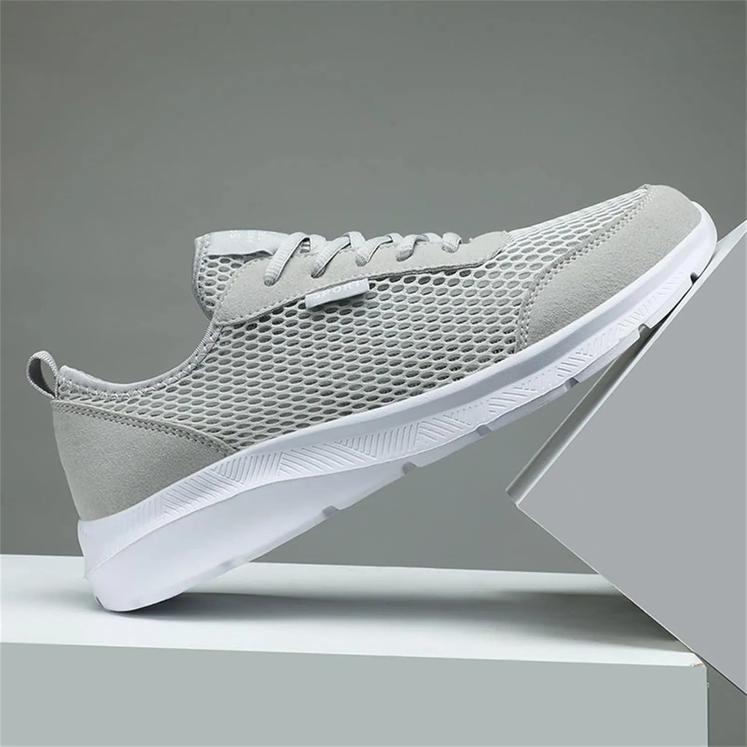 Arch Support Non Slip Minimalist Shoes for Men Athletic Gym Tennis Shoe for Men Business Casual Versatile Shoes