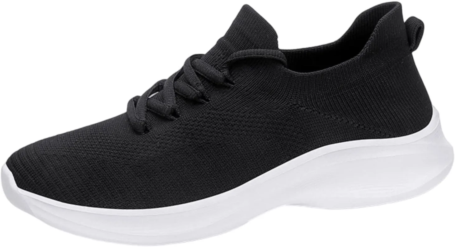 Arch Support Platform Sneakers for Women Lightweight Casual Sneakers for Gym Travel Work Versatile Dress Shoe