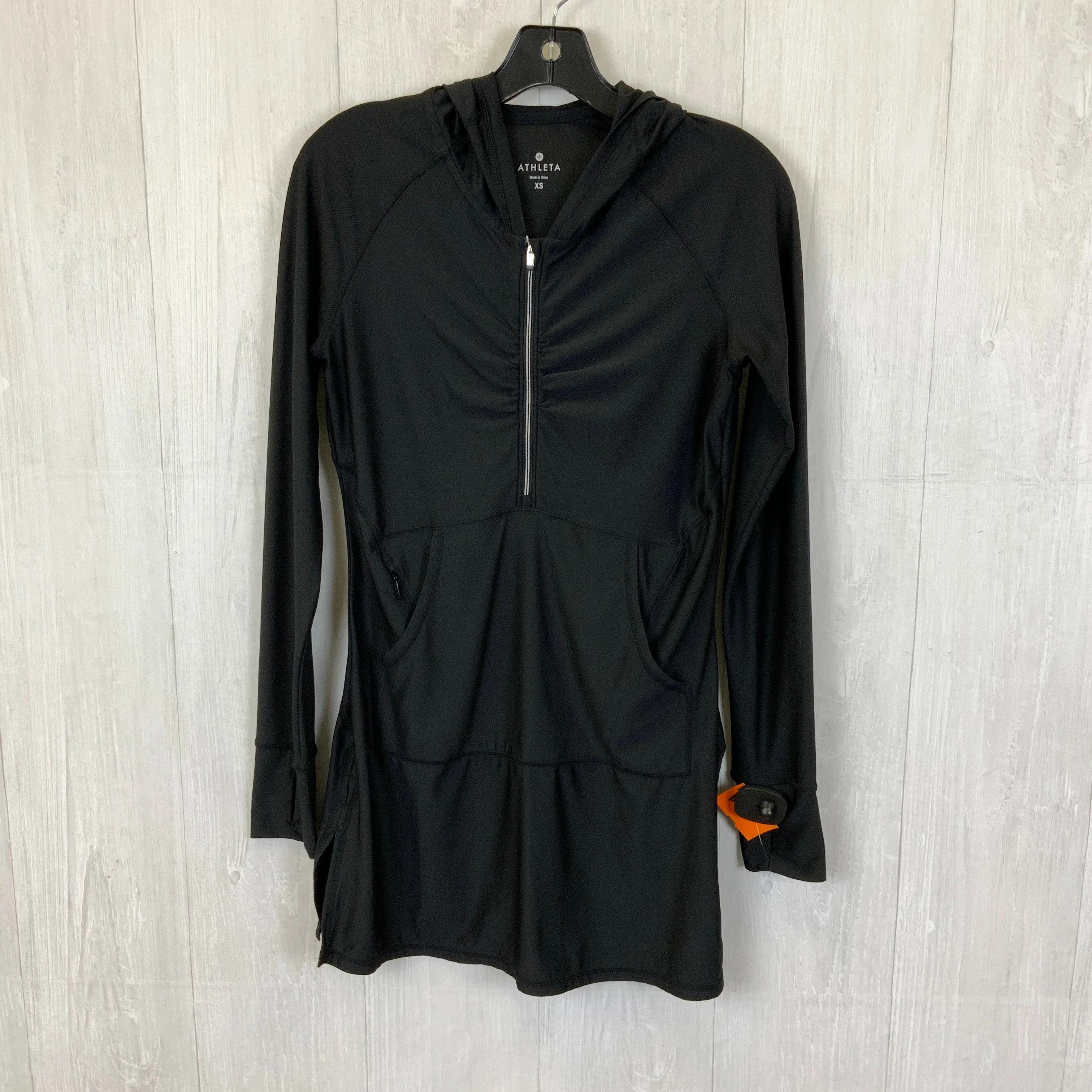 Athletic Dress By Athleta In Black, Size: Xs