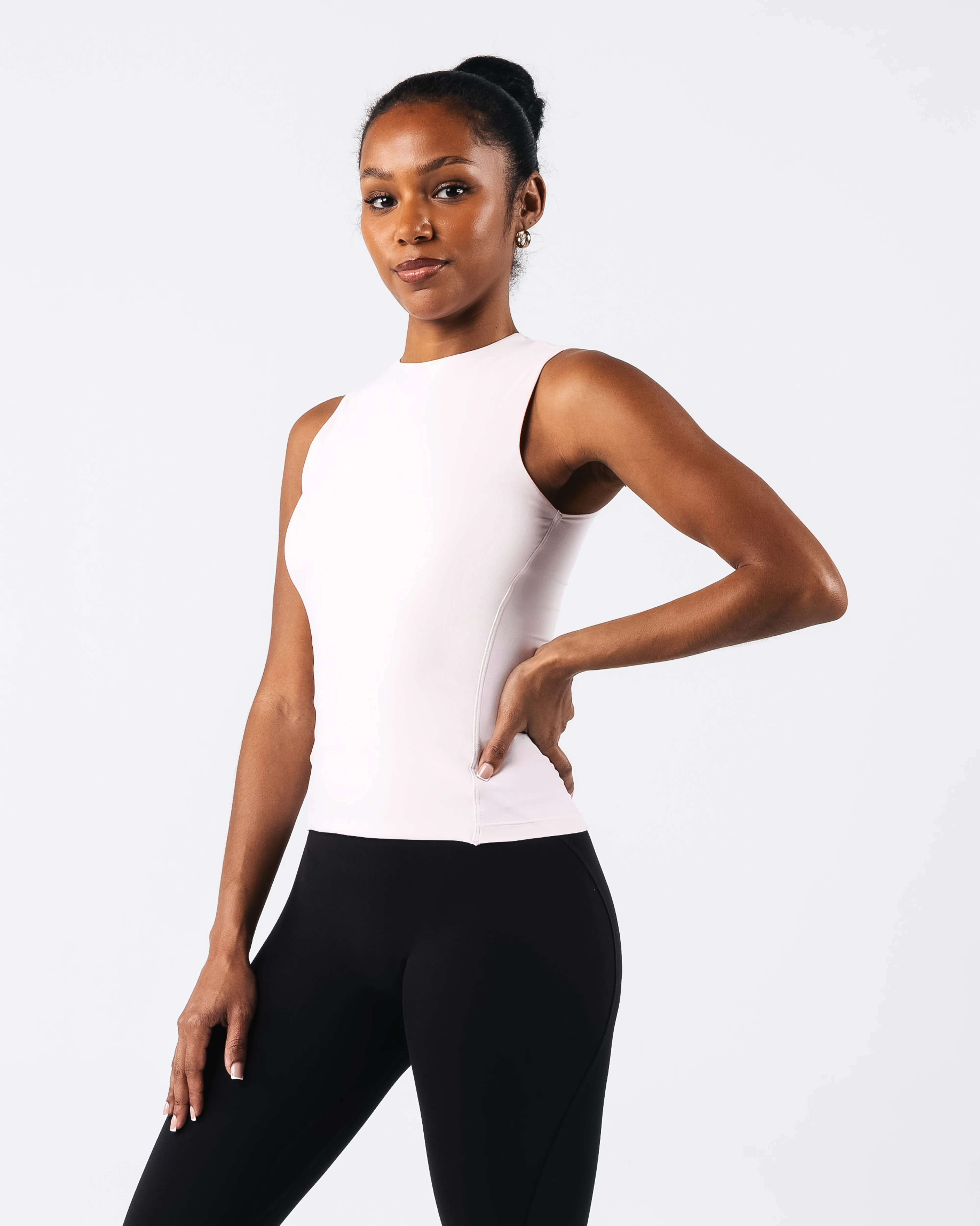 Basics Tank - Tea Rose