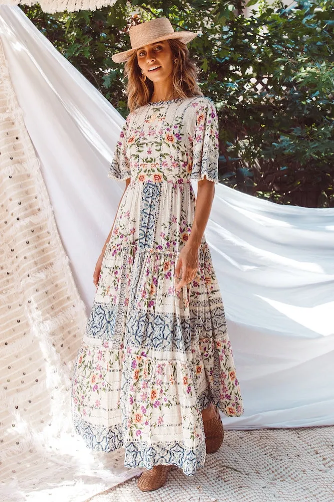 Bellafonte Maxi Dress Beige