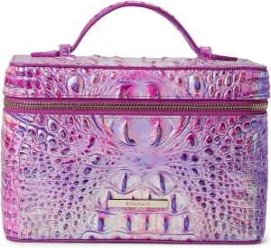 Brahmin Melbourne Charmaine Cosmetic Bag, Purple Iris