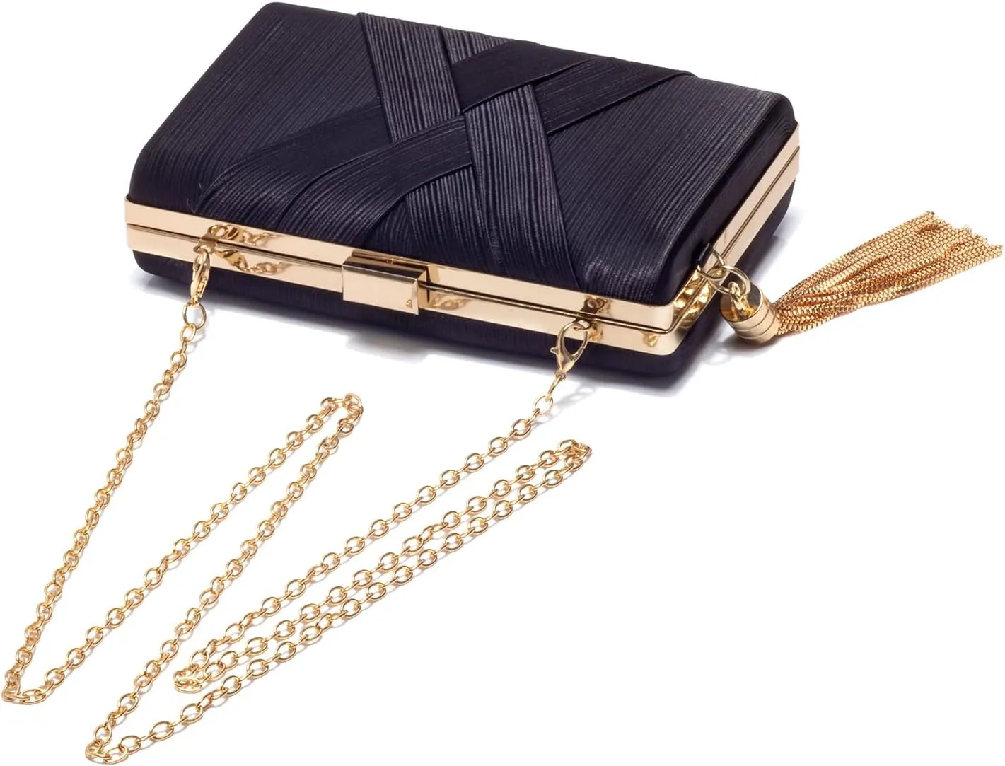 CARIEDO Women's Evening Handbag Clutch Bridal Purse for Wedding Prom Night Out Party