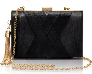CARIEDO Women's Evening Handbag Clutch Bridal Purse for Wedding Prom Night Out Party