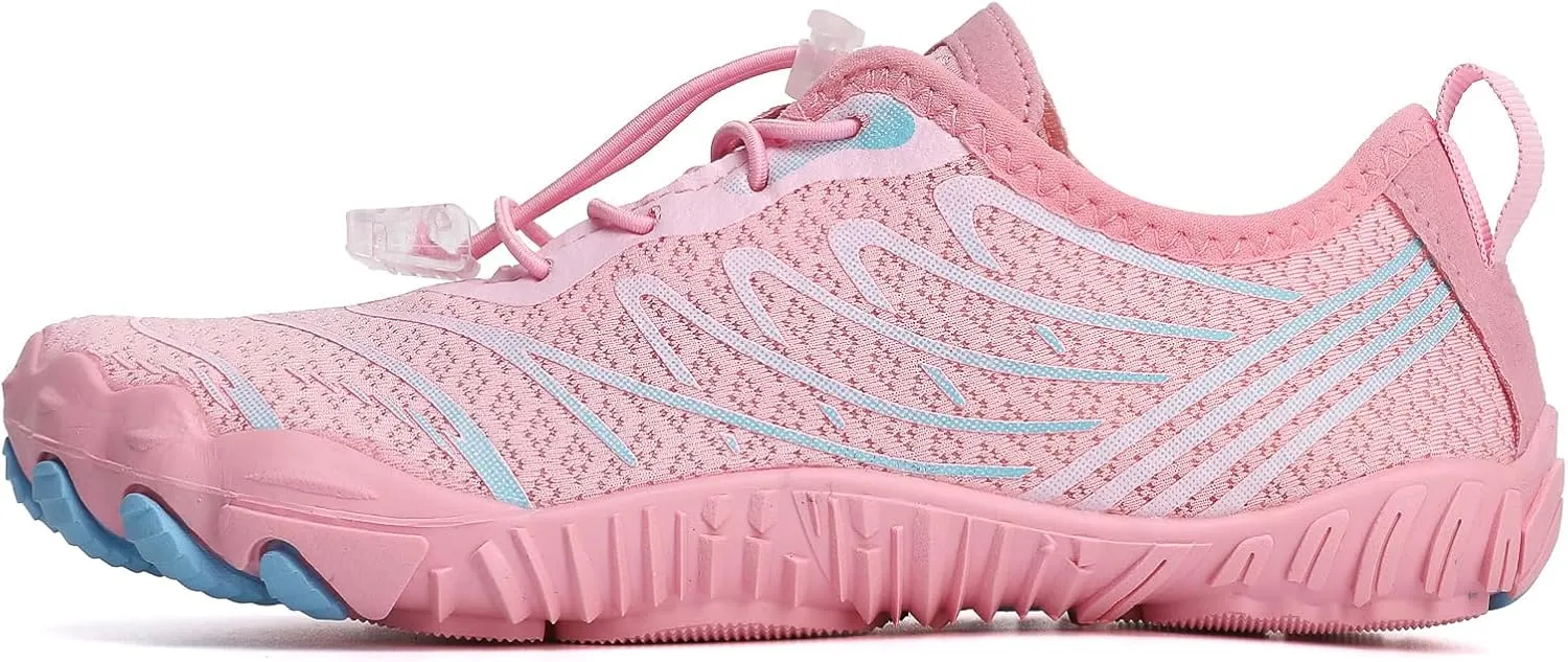 Casual Barefoot Shoes Women Quick Dry Beach Shoes for Walking, Running, Hiking, Yoga Exercise Grounded Footwear Wide Toe Box Low Top Sneakers Breathable Water Socks Lightweight Footwear Summer Shoe