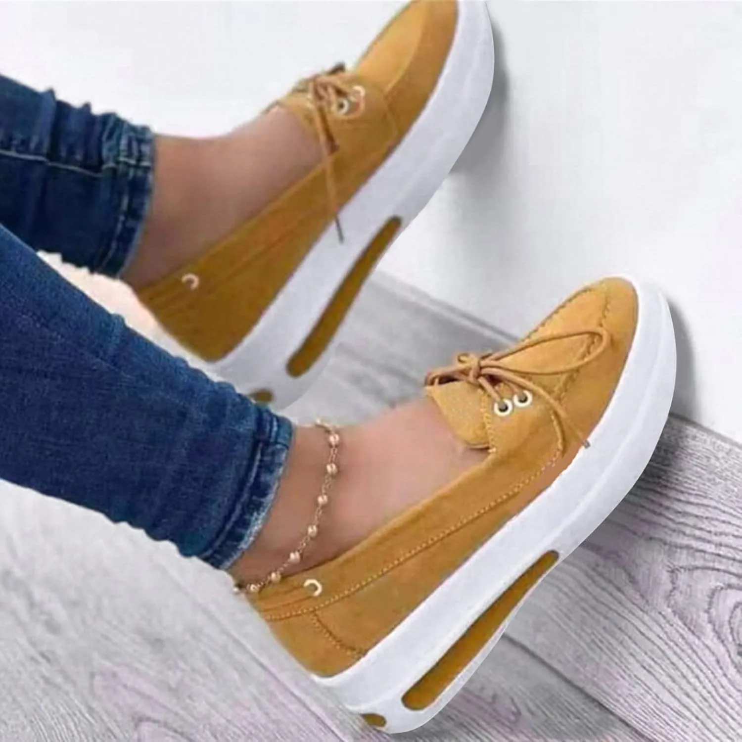 Casual Sneakers for Women Trendy Platform Women's Black Slip On Tennis Shoes Walking Shoes for Women Black Wedge Gym Shoes for Women Zapatos De Trabajo para Mujer Antideslizante Contra El Agua