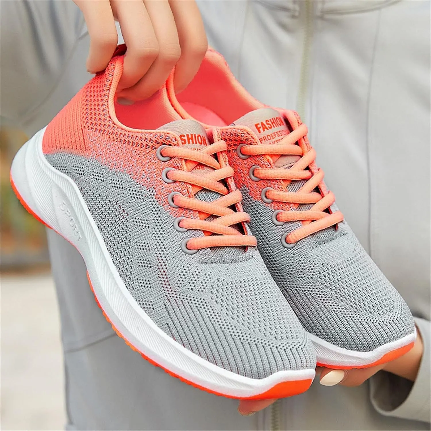 Cathalem Sneakers for Women Slip Ins Womens Slip On Sneakers Hands Free Orthopedic Walking Shoes for Women