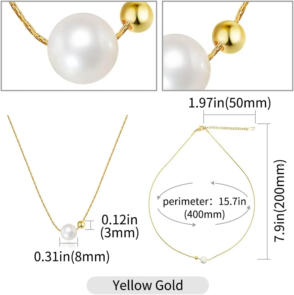 Choker Necklace Pendant Chain Short Necklaces Gold Necklaces for Women and Girls