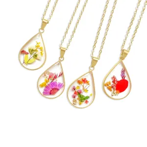 Chrysanthemum Pendant Handmade Necklaces Birth Flower Necklaces for Women, Personalized Necklace Flower Jewelry, Best Friend Necklaces, November Birthday Gifts, Perfect Christmas Gift