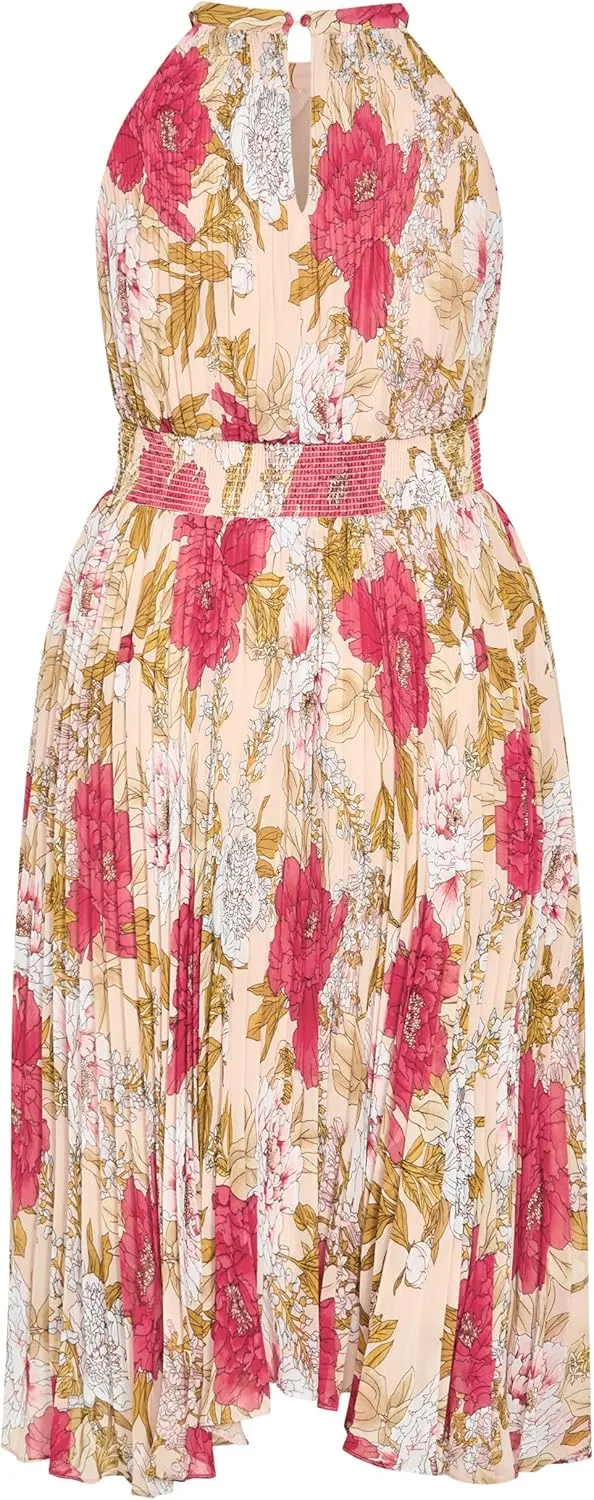 City Chic Women's Plus Size Dress Miriam PRT
