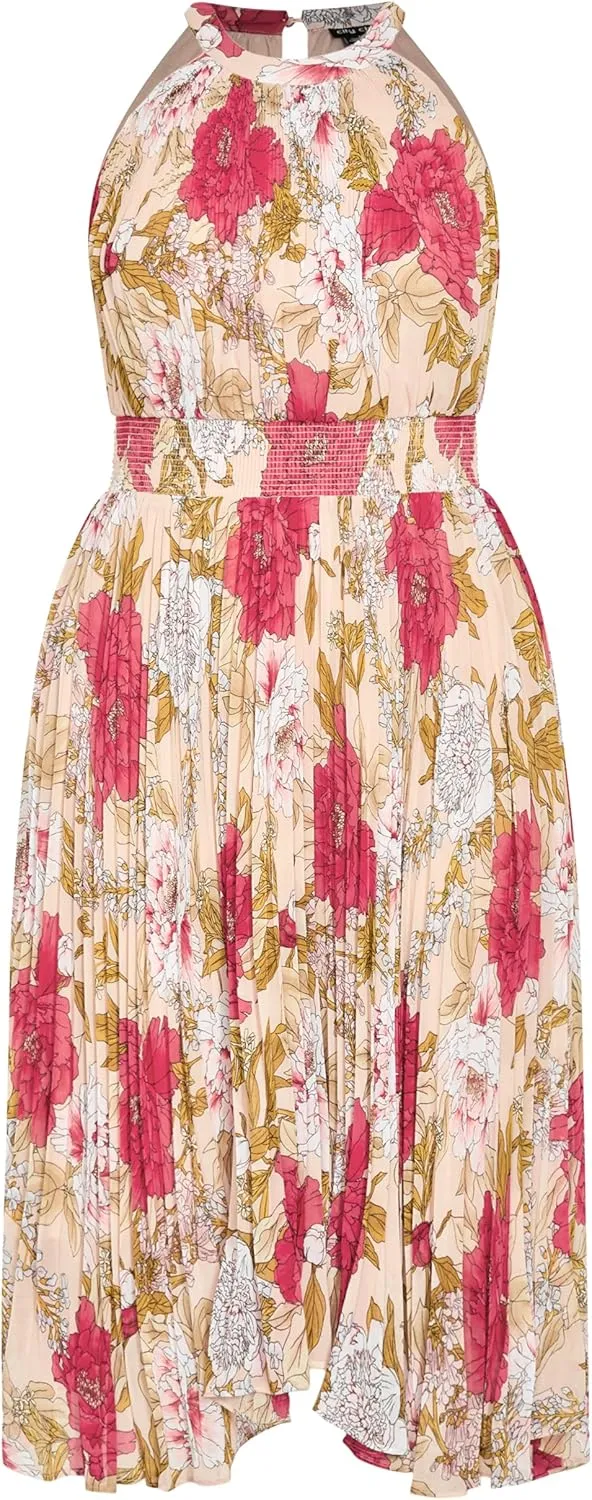 City Chic Women's Plus Size Dress Miriam PRT