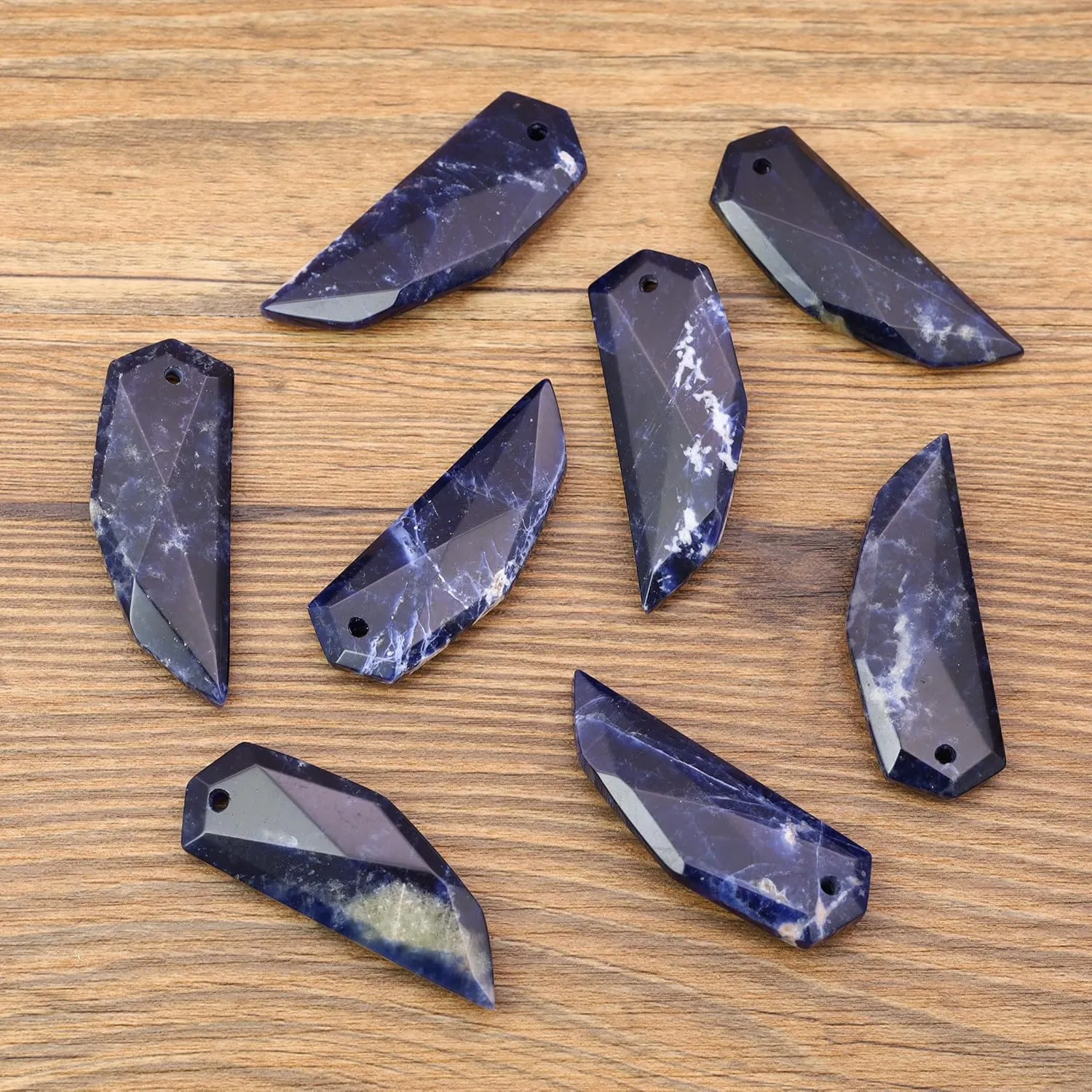 COAI Wolf Wooth Stone Matching Couples Necklaces, Crystal Necklaces for Couples
