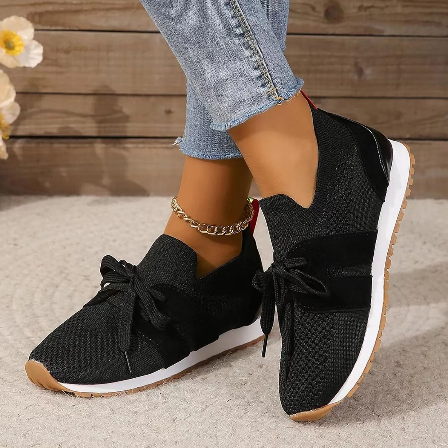 Comfort Lightweight Breathable Sneakers for Women Workout Sport Work Casual Tennis Shoes Mesh Orthopedic Shoe