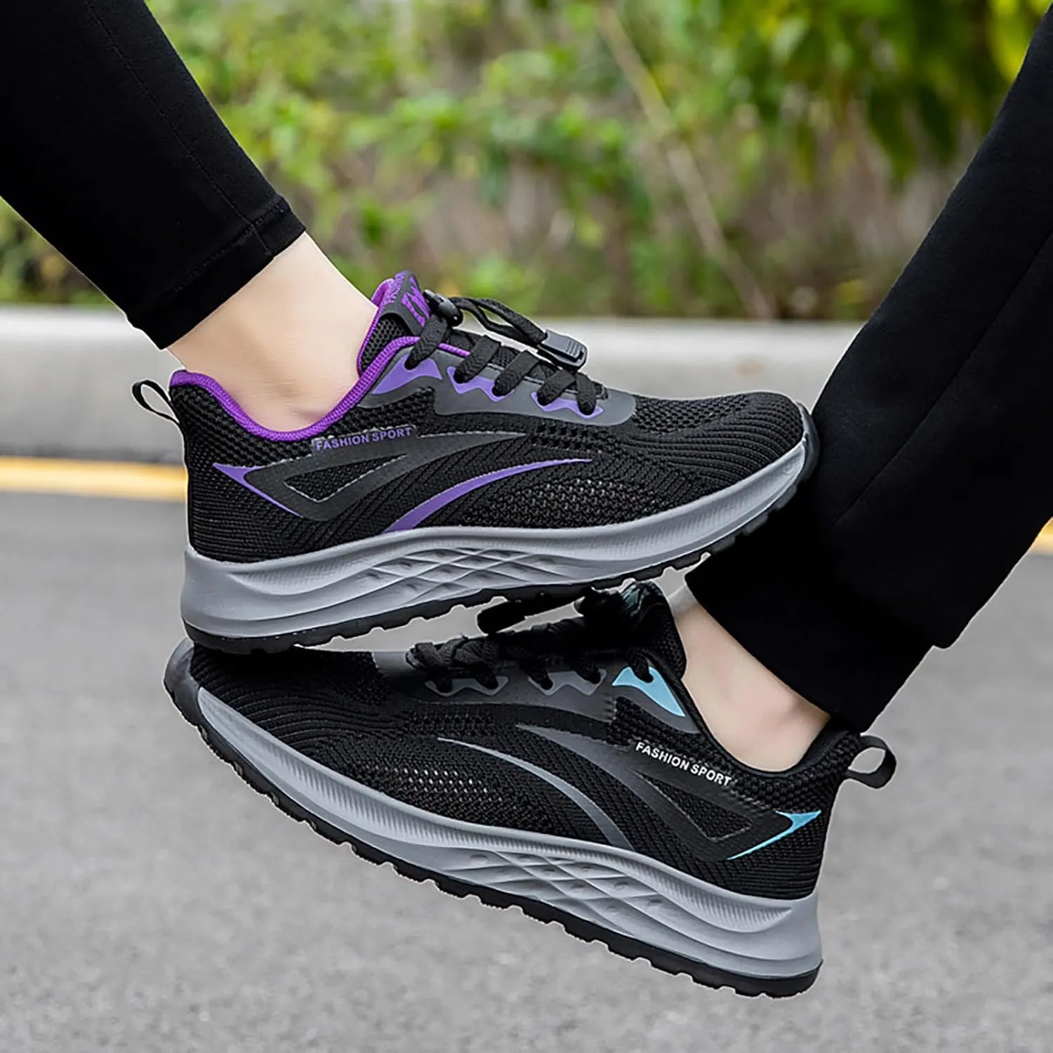 Couple Men's Spring and Summer New Non Slip Walking Fashion Light Shoes Middle and Elderly Mens Sneaker Boot Hiking