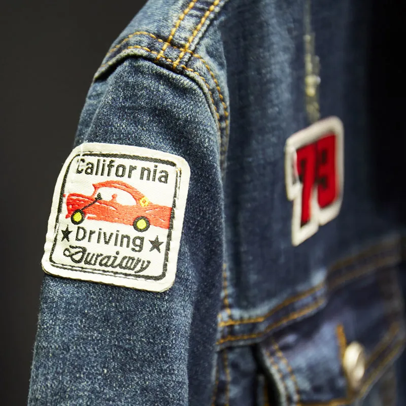 Denim Jackets - Solid Color Denim Jacket Series Casual Super Cool Denim Jacket