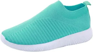 Dheva-C Women's Orthopedic Slip on Sneakers, Mesh Up Stretch Platform Workout Shoes Sneakers, Comfortable Casual Fashion Sneaker Walking Shoes
