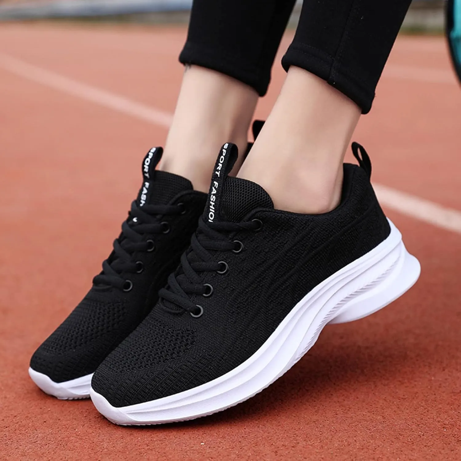 Dheva-C Womens Orthopedic Sneakers Fashion Girls Slip on Walking Shoe Sneaker Casual Comfort Wedge Platform Athletic Tennis, Ladies Running Lightweight Workout Shoes