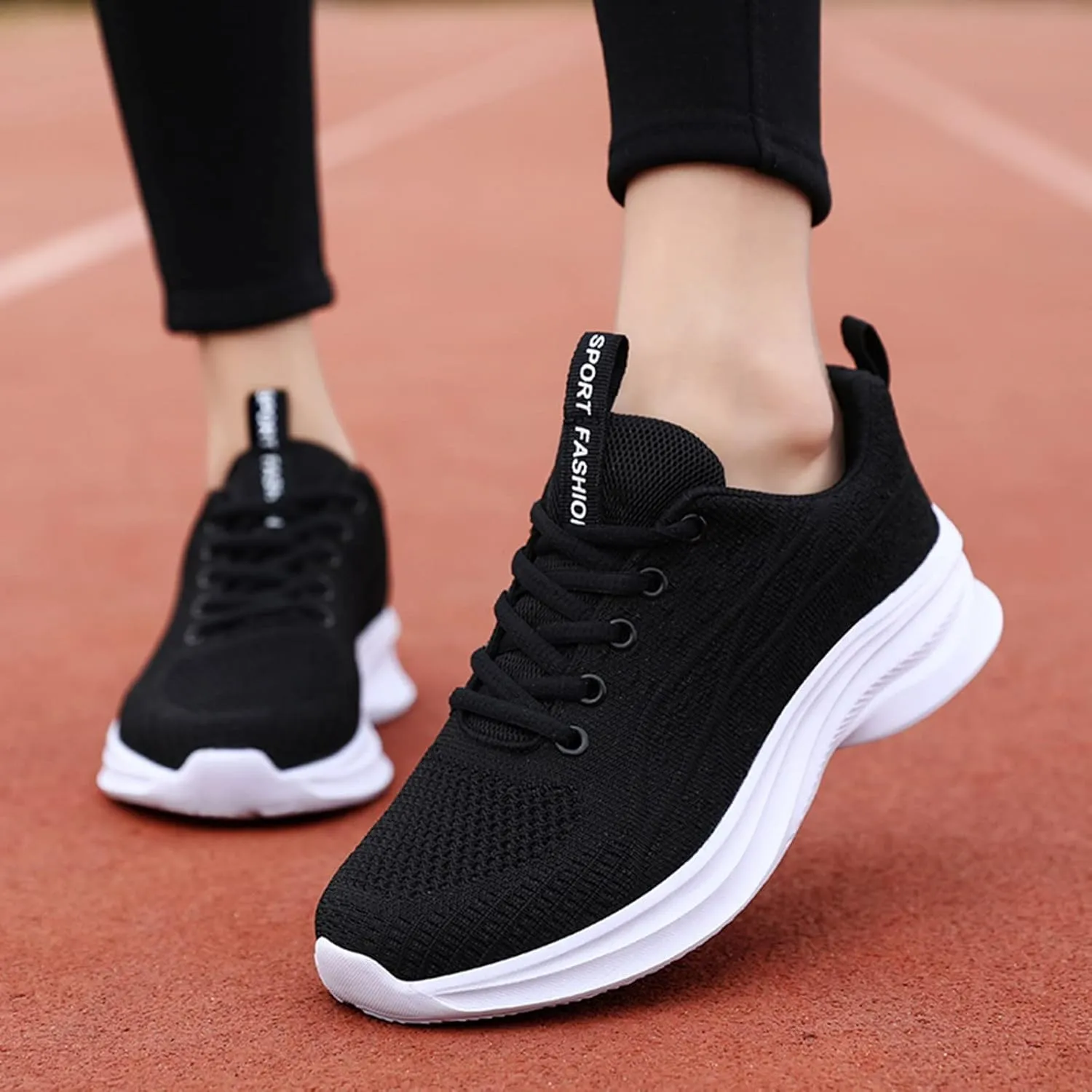 Dheva-C Womens Orthopedic Sneakers Fashion Girls Slip on Walking Shoe Sneaker Casual Comfort Wedge Platform Athletic Tennis, Ladies Running Lightweight Workout Shoes