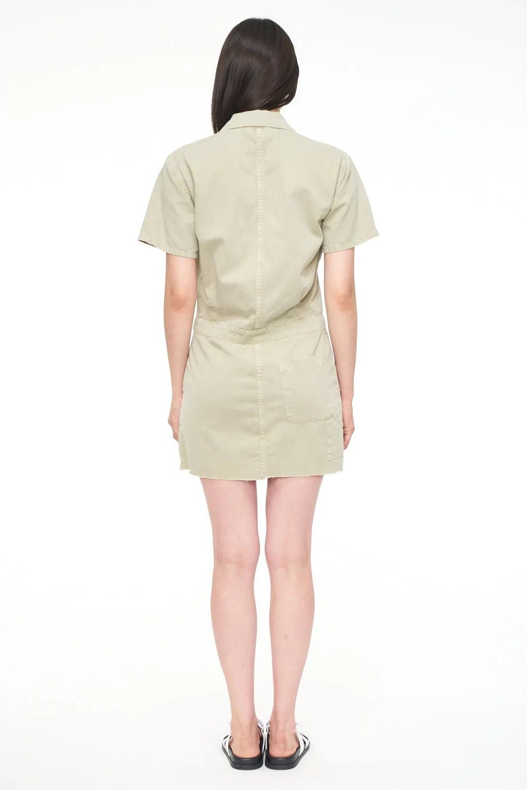 Diana Short Sleeve Dress - Pistachio