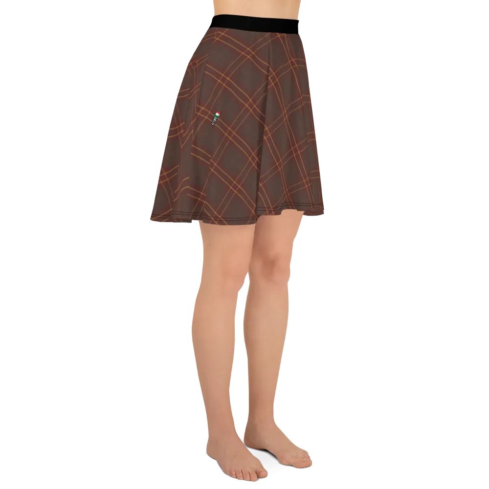 #e2c7d380 - ALTINO Skater Skirt - Klasik Collection