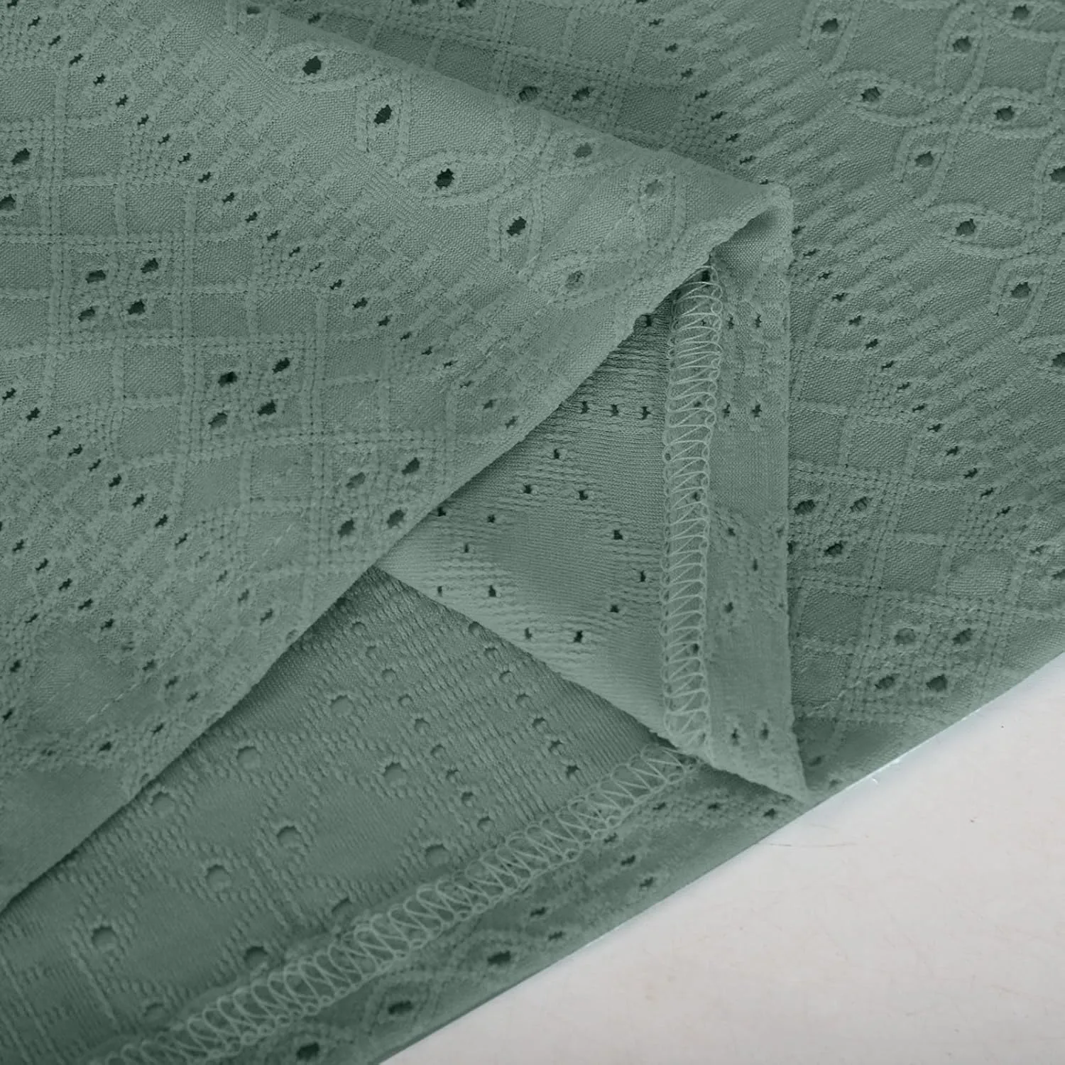 Eyelet Dress for Women, Summer Dresses 2025, Casual Vacation Beach Short Midi Beach Sundresses, Sleeveless Tank Dress