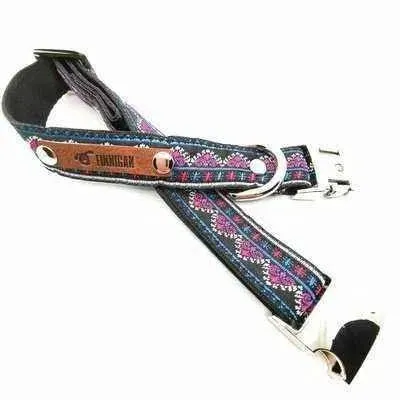 Finnigan Personalised Cotton Dog Collar