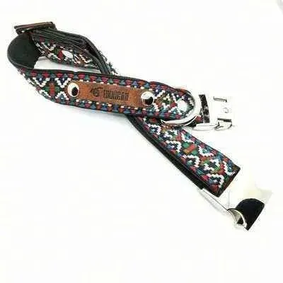 Finnigan Personalised Cotton Dog Collar