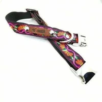 Finnigan Personalised Cotton Dog Collar