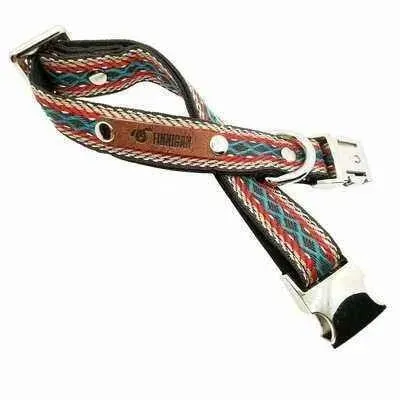 Finnigan Personalised Cotton Dog Collar