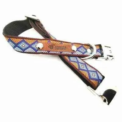 Finnigan Personalised Cotton Dog Collar