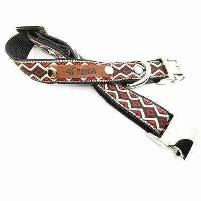 Finnigan Personalised Cotton Dog Collar