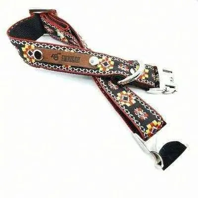 Finnigan Personalised Cotton Dog Collar