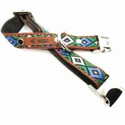 Finnigan Personalised Cotton Dog Collar