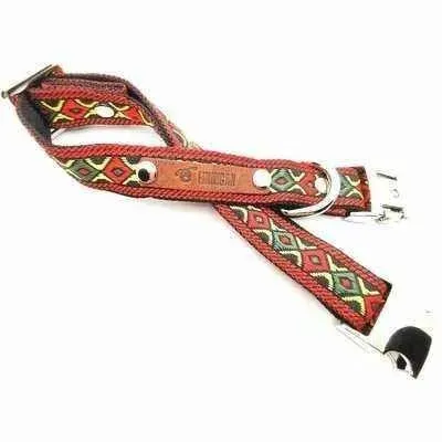 Finnigan Personalised Cotton Dog Collar