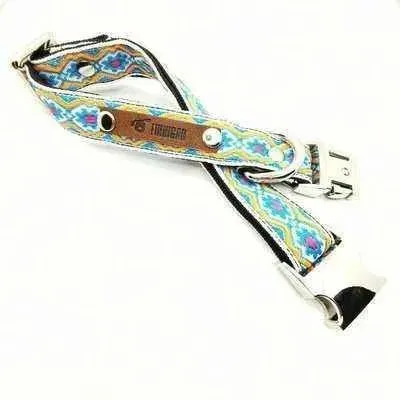 Finnigan Personalised Cotton Dog Collar