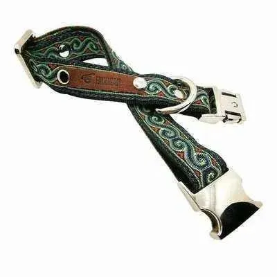 Finnigan Personalised Cotton Dog Collar