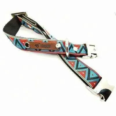 Finnigan Personalised Cotton Dog Collar
