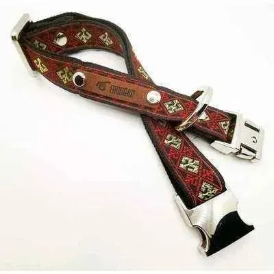 Finnigan Personalised Cotton Dog Collar