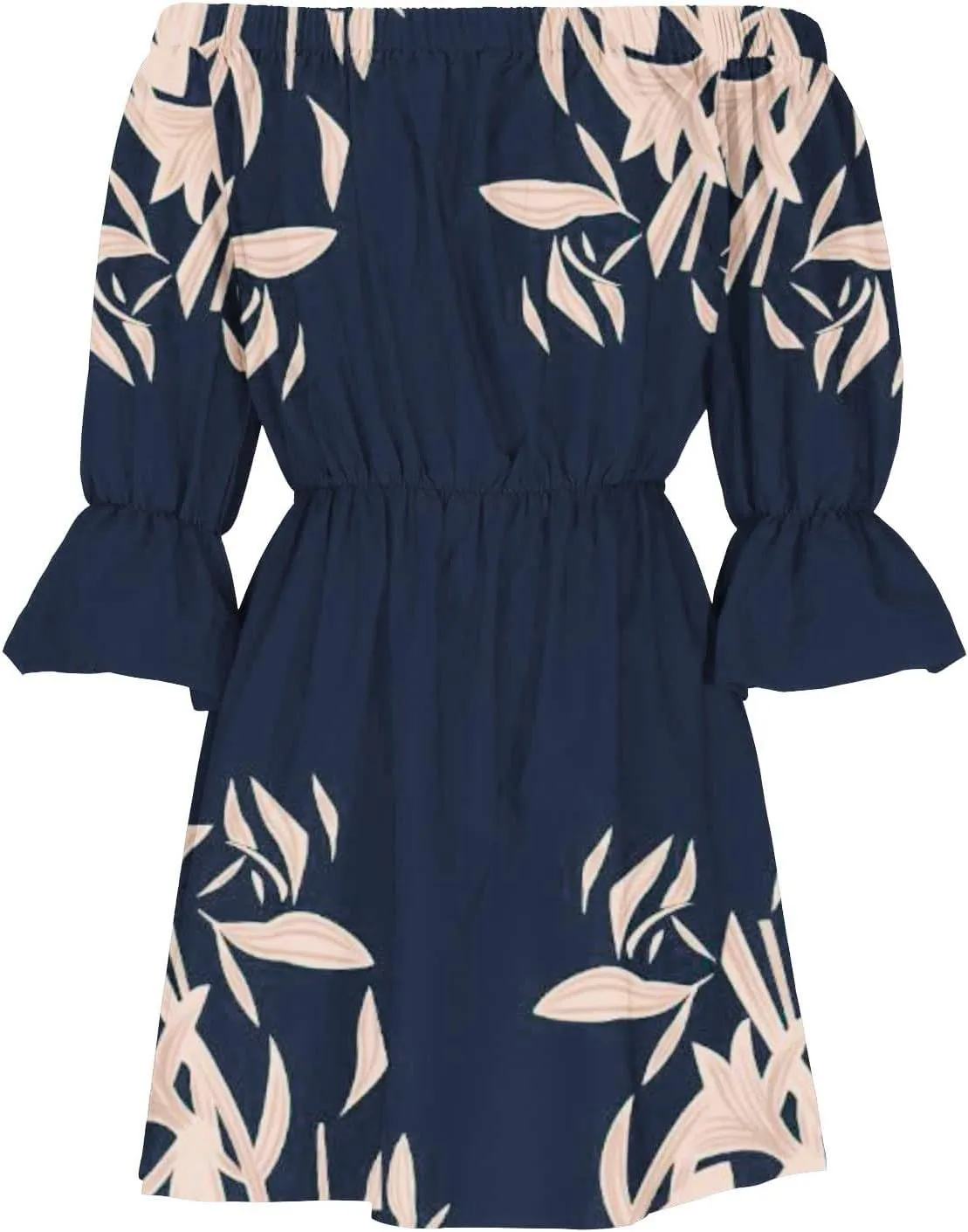 Floral Boho Mini Dresses for Women Sexy Off Shoulder Ruffle Short Dress 2025 Summer Corset Beach Sundresses