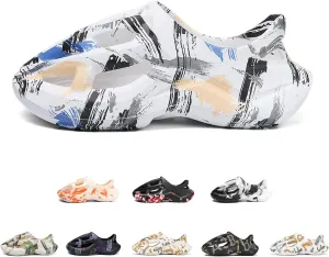 Foam Runner Sneakers, Women's & Men's Pillow Lightweight Cloud Shoes - Non-Slip, Breathable, Soft Fashion Sandals