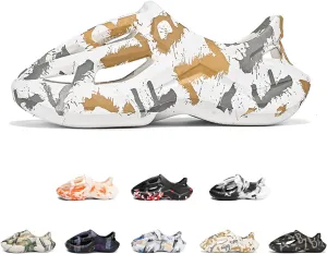 Foam Runner Sneakers, Women's & Men's Pillow Lightweight Cloud Shoes - Non-Slip, Breathable, Soft Fashion Sandals