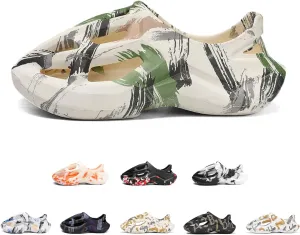 Foam Runner Sneakers, Women's & Men's Pillow Lightweight Cloud Shoes - Non-Slip, Breathable, Soft Fashion Sandals