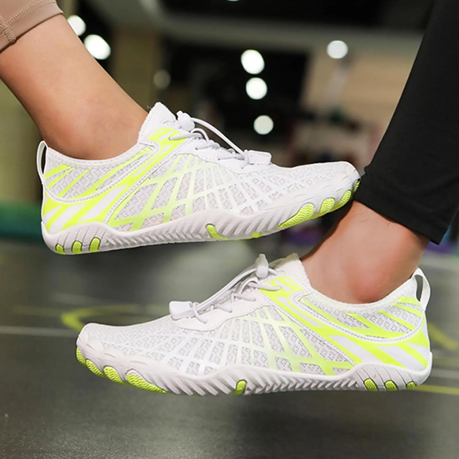 Grounded Footwear for Women Men with Neuropathy Water Shoes Quick-Dry Aqua Socks Swim Beach Barefoot Diabetic Shoes Walking Wide Toe Box Sneakers for Hike Yoga Lightweight Comfortable Breathable