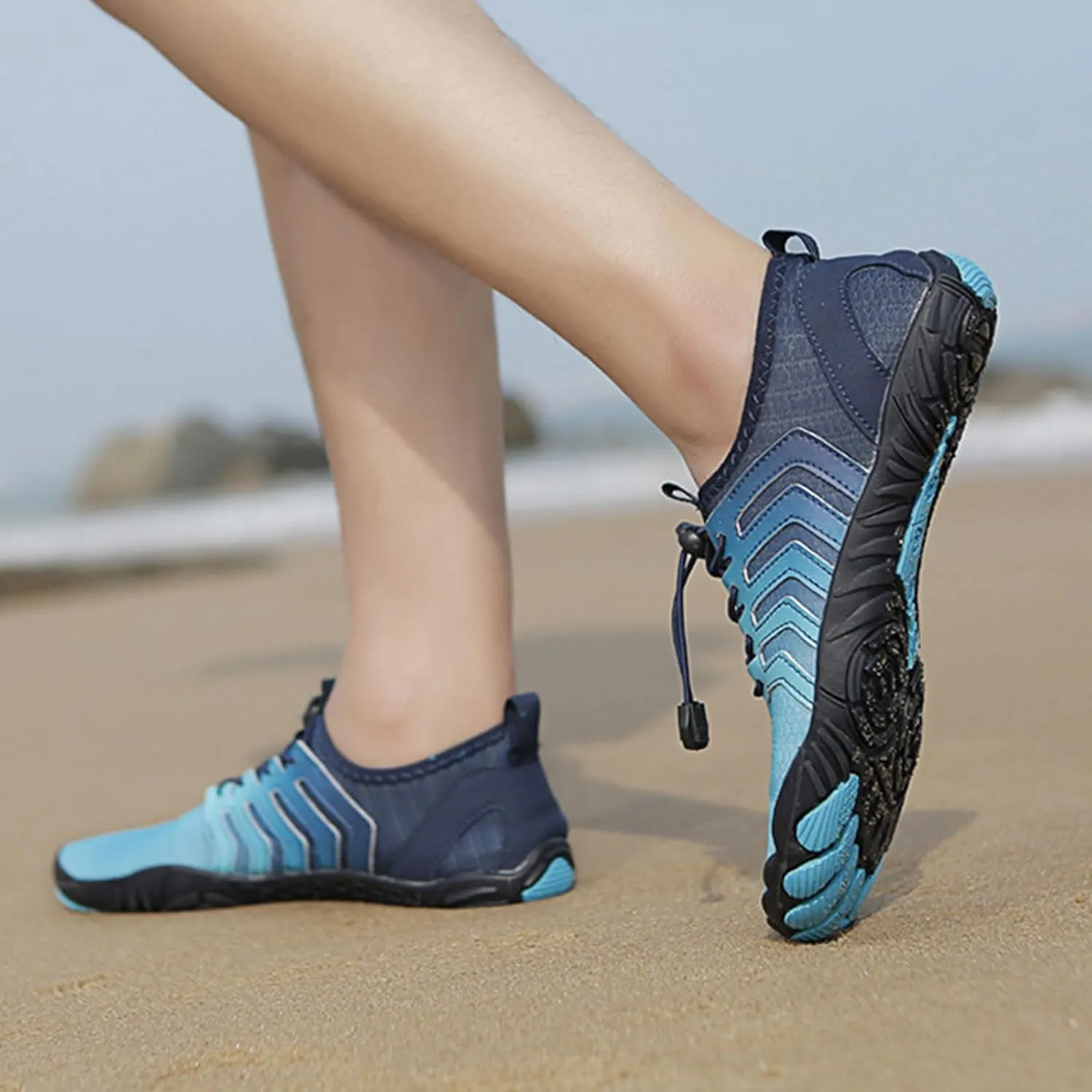 Grounded Footwear for Women Neuropathy Barefoot Shoes Waterproof Walking Shoes Barefoot Footwear Sports, Yoga Exercise, Walking Running Hiking Wide Toe Box Zero Drop Shoe Lightweight Breathable Casual