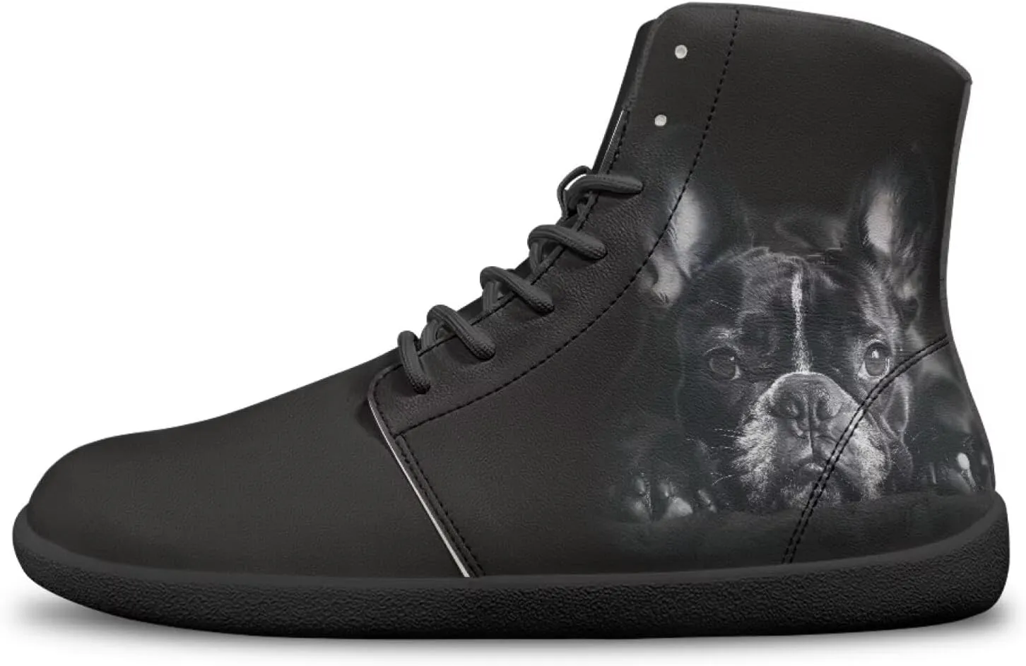 High Top Animal Design Zero-Drop Barefoot Shoes, Wide Toe Shoes for Men - Rubber Sole Running Shoes