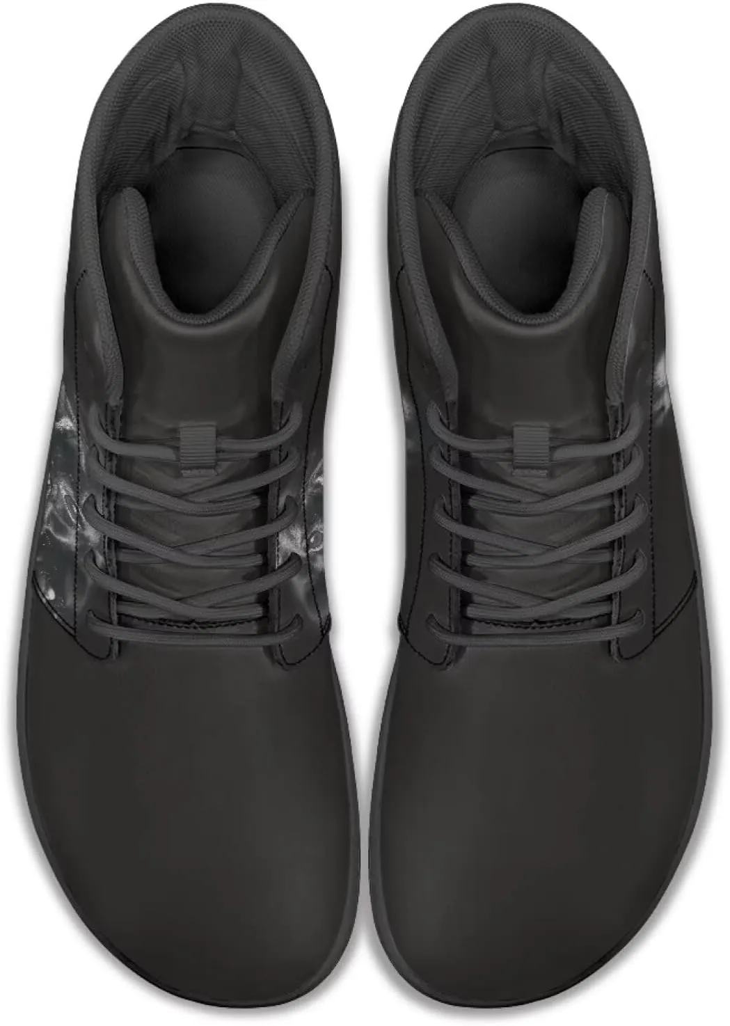 High Top Animal Design Zero-Drop Barefoot Shoes, Wide Toe Shoes for Men - Rubber Sole Running Shoes