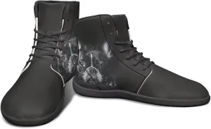 High Top Animal Design Zero-Drop Barefoot Shoes, Wide Toe Shoes for Men - Rubber Sole Running Shoes