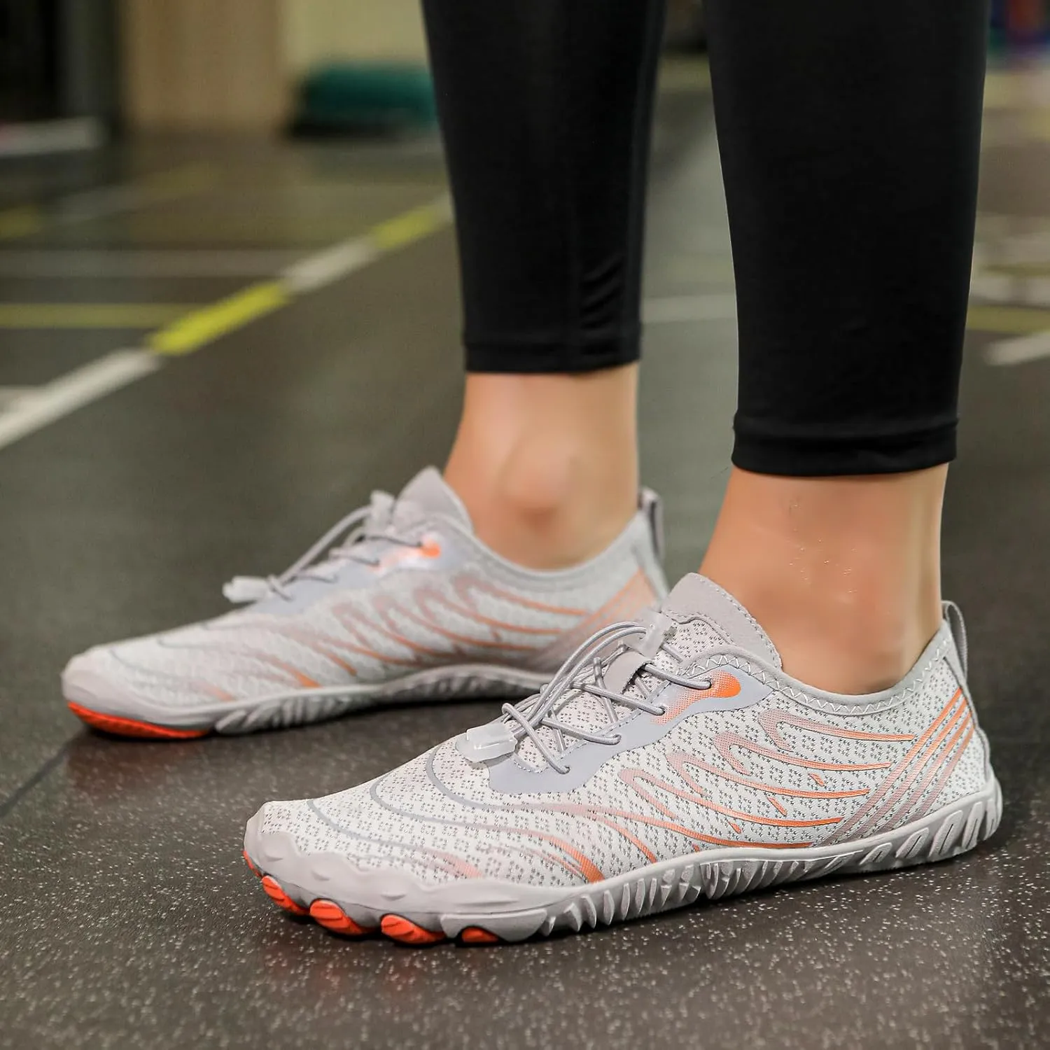 Hike Barefoot Shoes Footwear Women Men Pro Barefoot Shoes Wide Toe Box Athletic Hiking Shoes, Breathable Non-Slip Quick Dry Trail Running Shoes